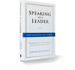 Image of Speaking as a Leader book